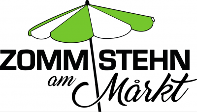 Logo: Zommstehn am Mårkt - Na tržnici pridimo skupaj
