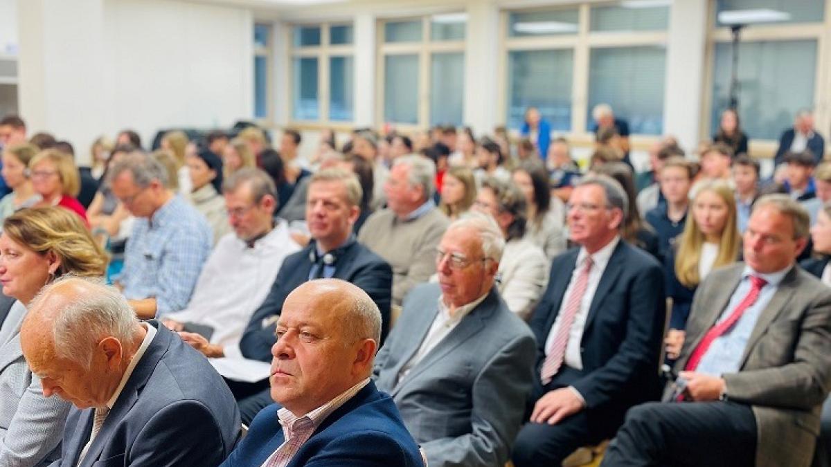 Bild: Der Präsident des SGZ, Benjamin Wakounig, nahm an der internationalen Konferenz der Hermagoras 