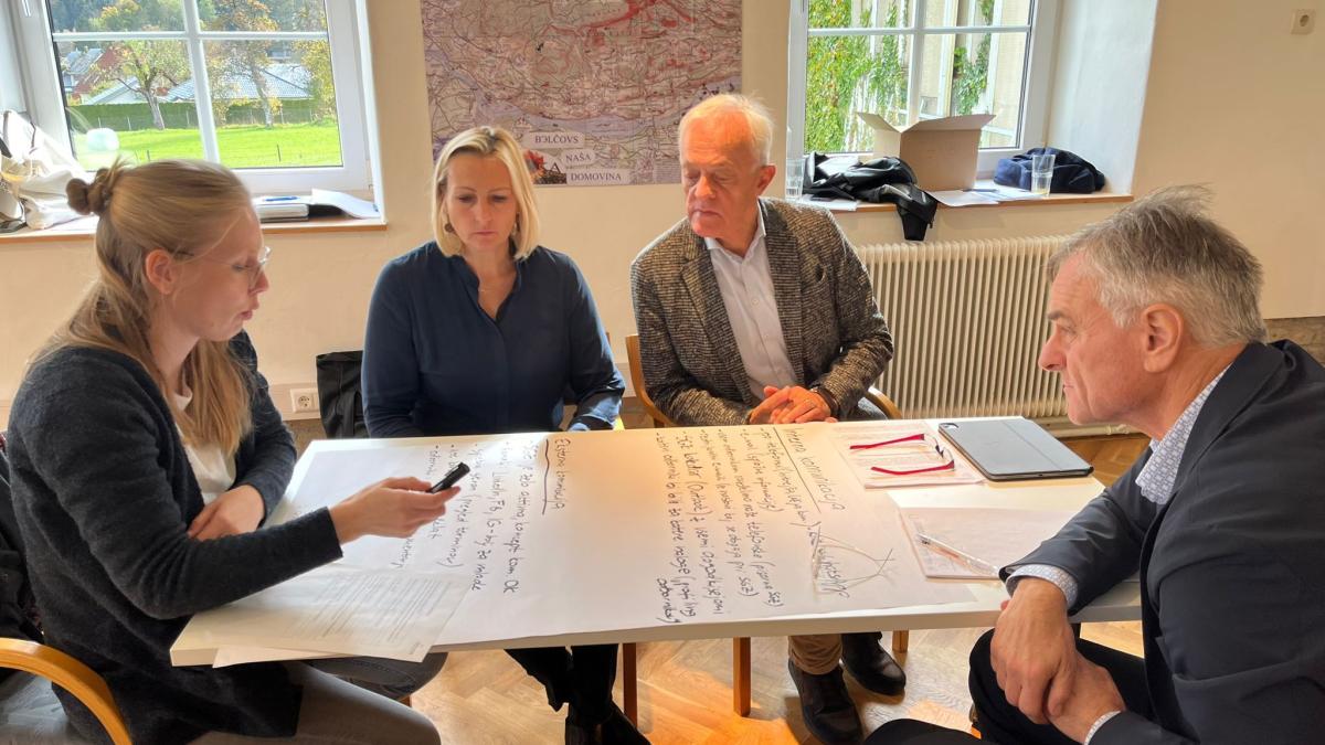 Bild: SGZ-Workshop mit dem Ziel, die Arbeitsweise und Strategie der SGZ zu überprüfen